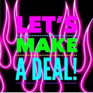 Make an offer and wheel and deal💜